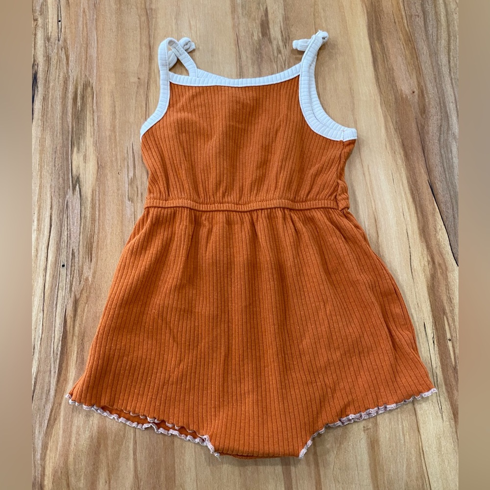 Cat & Jack ribbed romper - Picture 3 of 5
